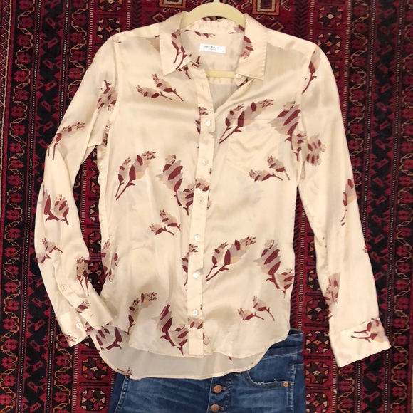 Silk button up by Equipment - Picture 1 of 3